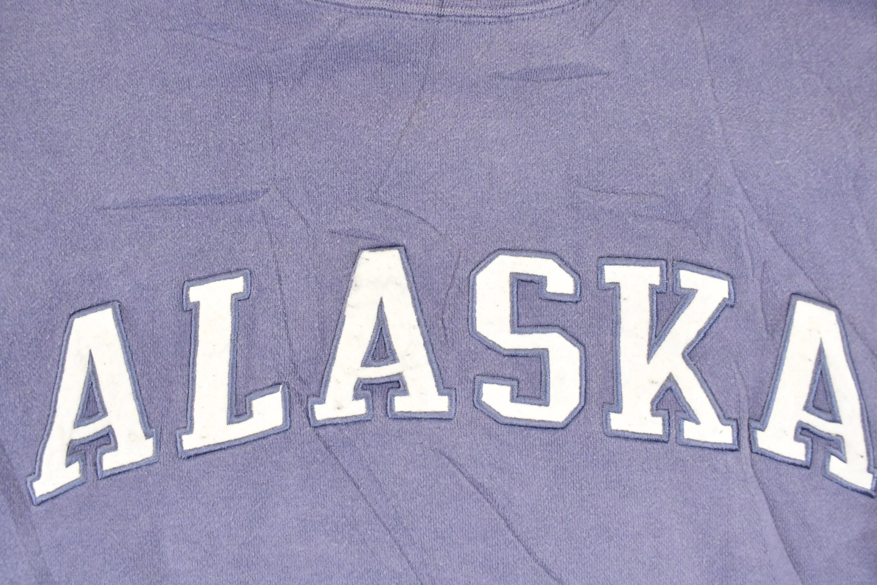 Vintage 1990s Fahrenheit Alaska Embroidered Crewneck Sweatshirt Mens L - Image 3