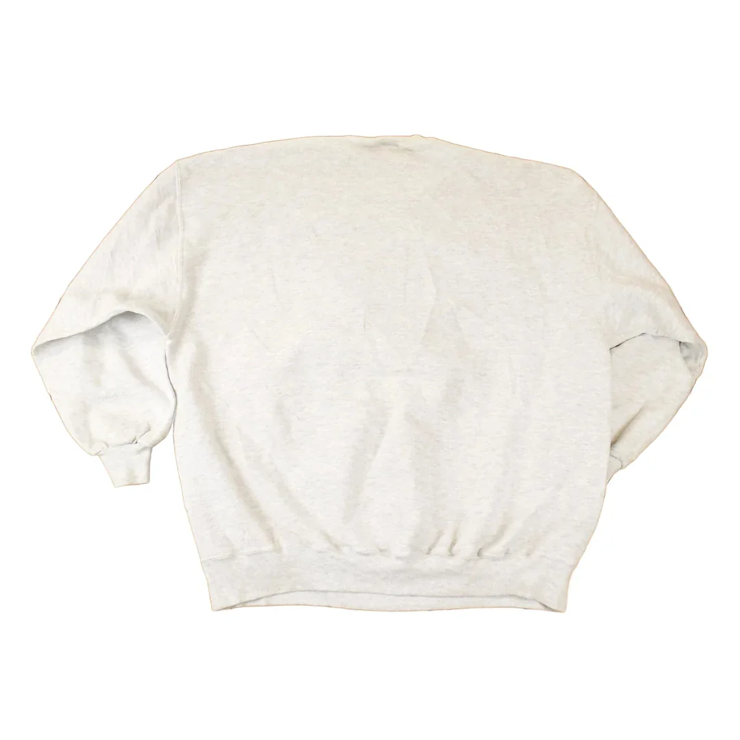 Vintage 1990s Farmington Tigers Embroidered Collegiate Crewneck Sweatshirt Mens XL - Image 2