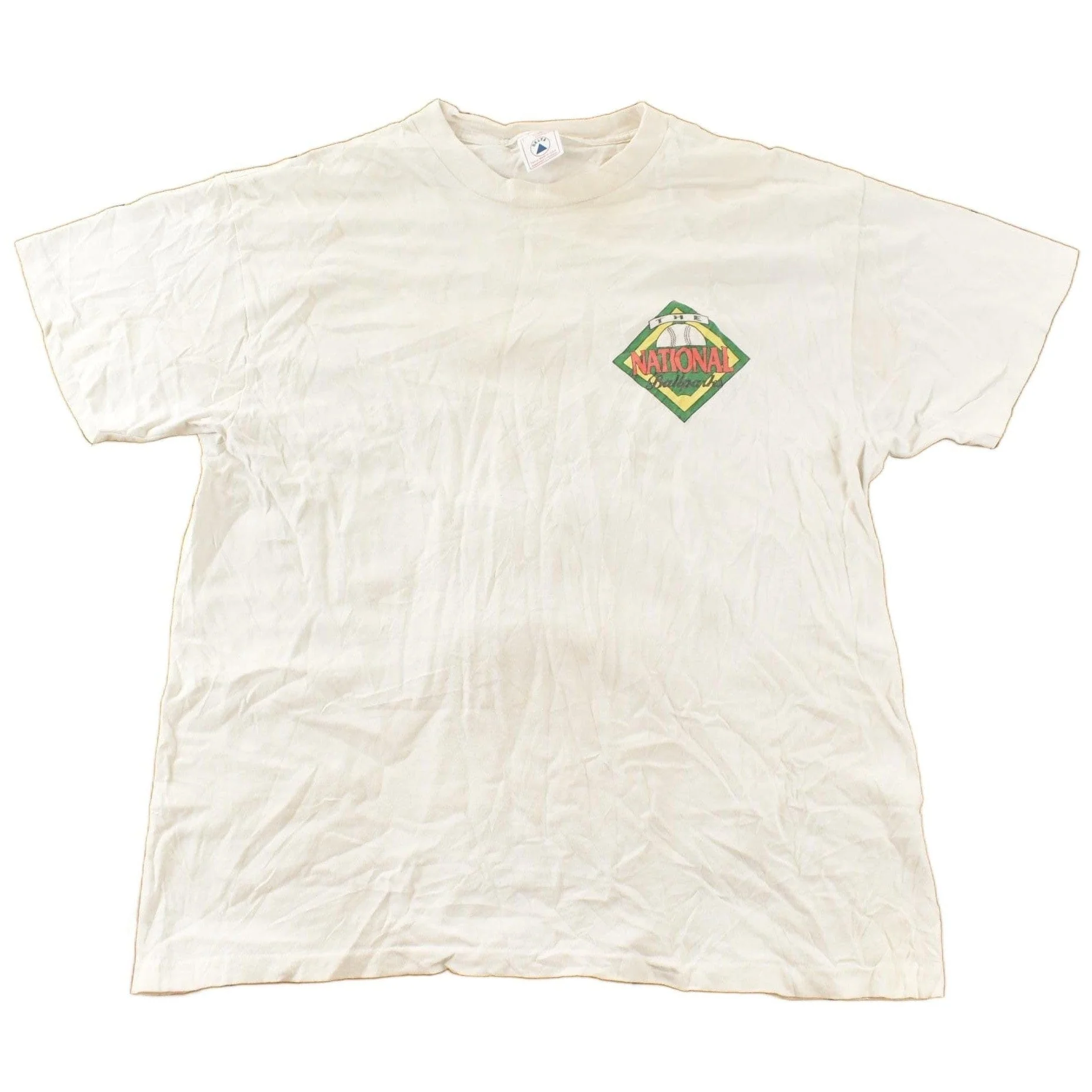 Vintage 1990s Fields Of Dreams American Baseball Ball Parks Graphic T Shirt Men's Large - Image 2