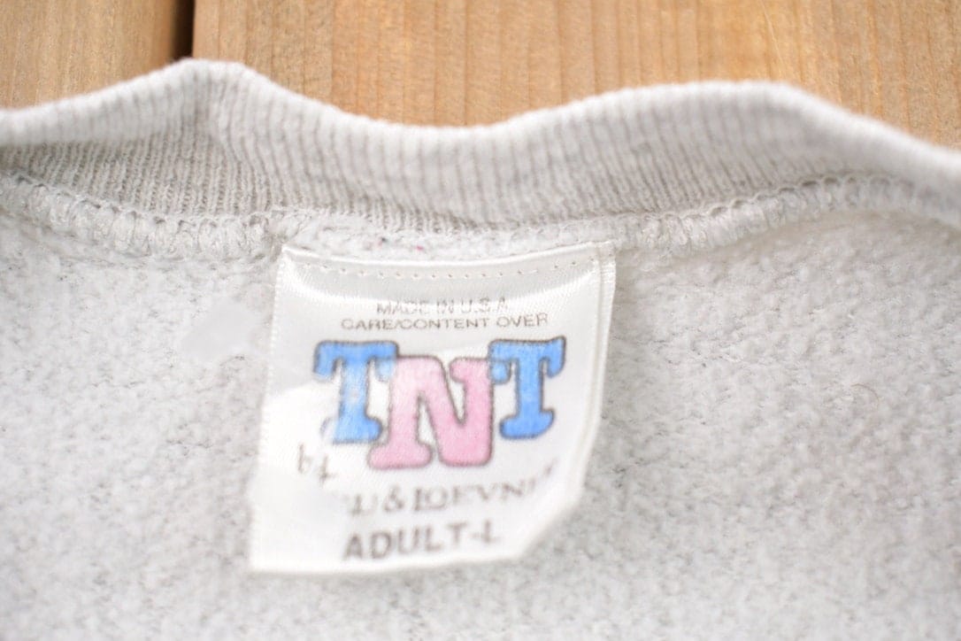Vintage 1990s Fighting Irish University Of Notre Dame Collegiate Crewneck Men's Medium - Image 3