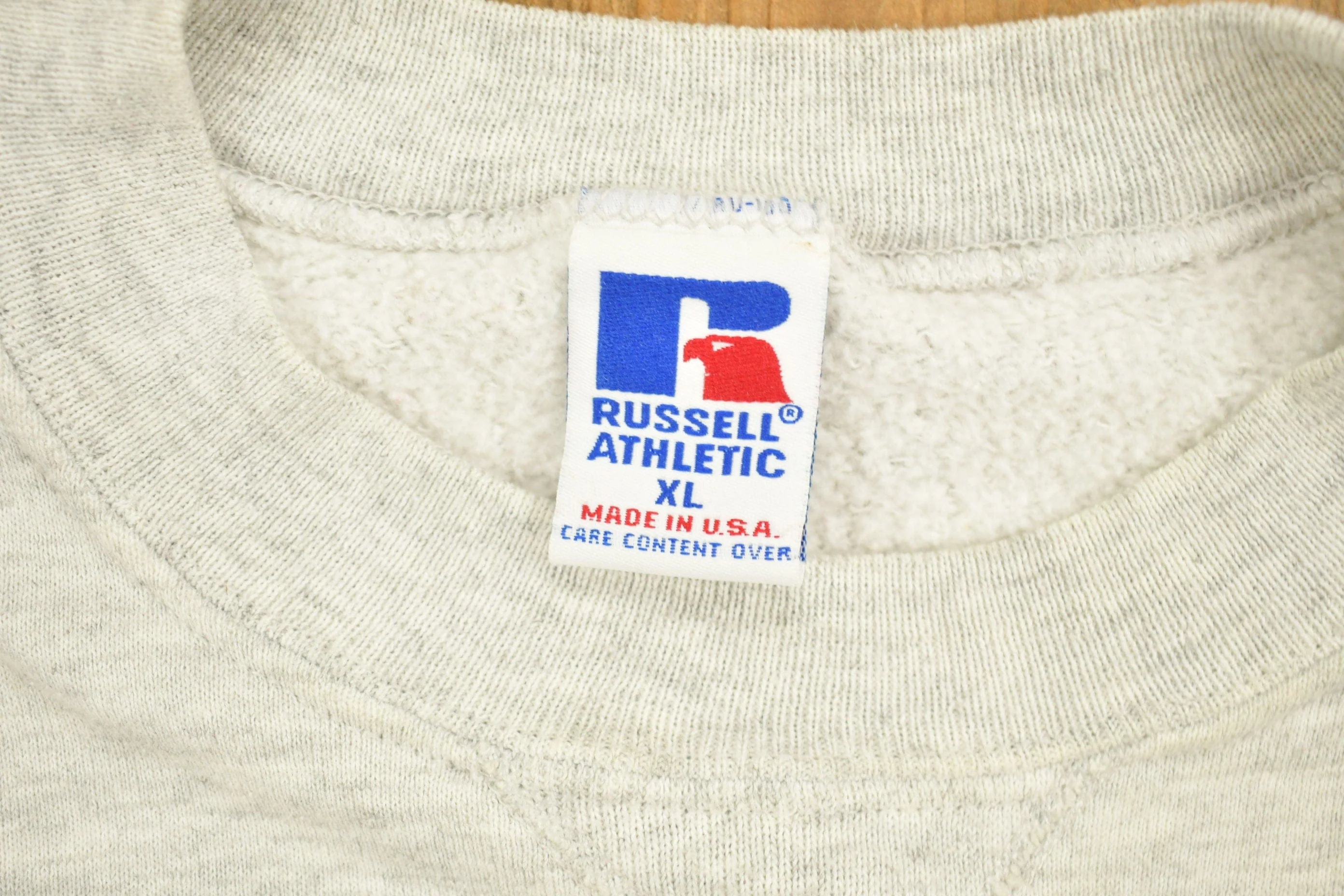 Vintage 1990s First Class Grandfather Collegiate Crewneck Men's Large - Image 7