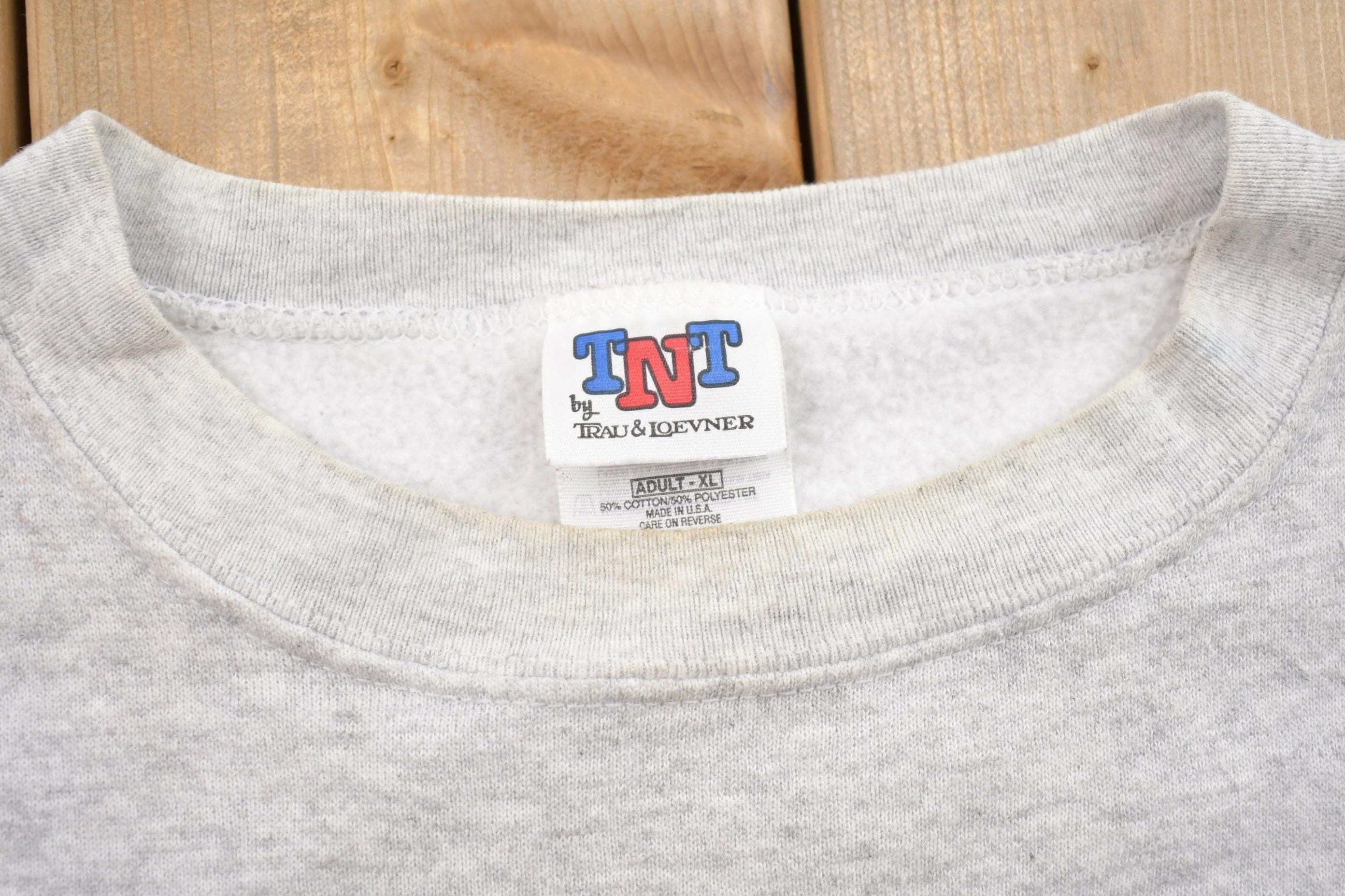 Vintage 1990s Florida XXL Athletics Crewneck Sweatshirt Men's Large - Image 4