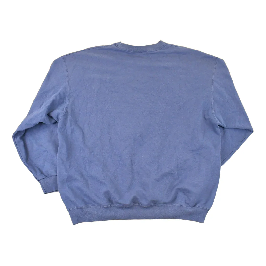 Vintage 1990s FOTL Blank Crewneck Sweatshirt Mens L - Image 2