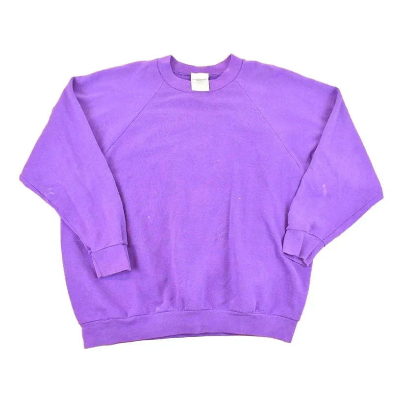 Vintage 1990s FOTL Blank Crewneck Sweatshirt Women's XXL