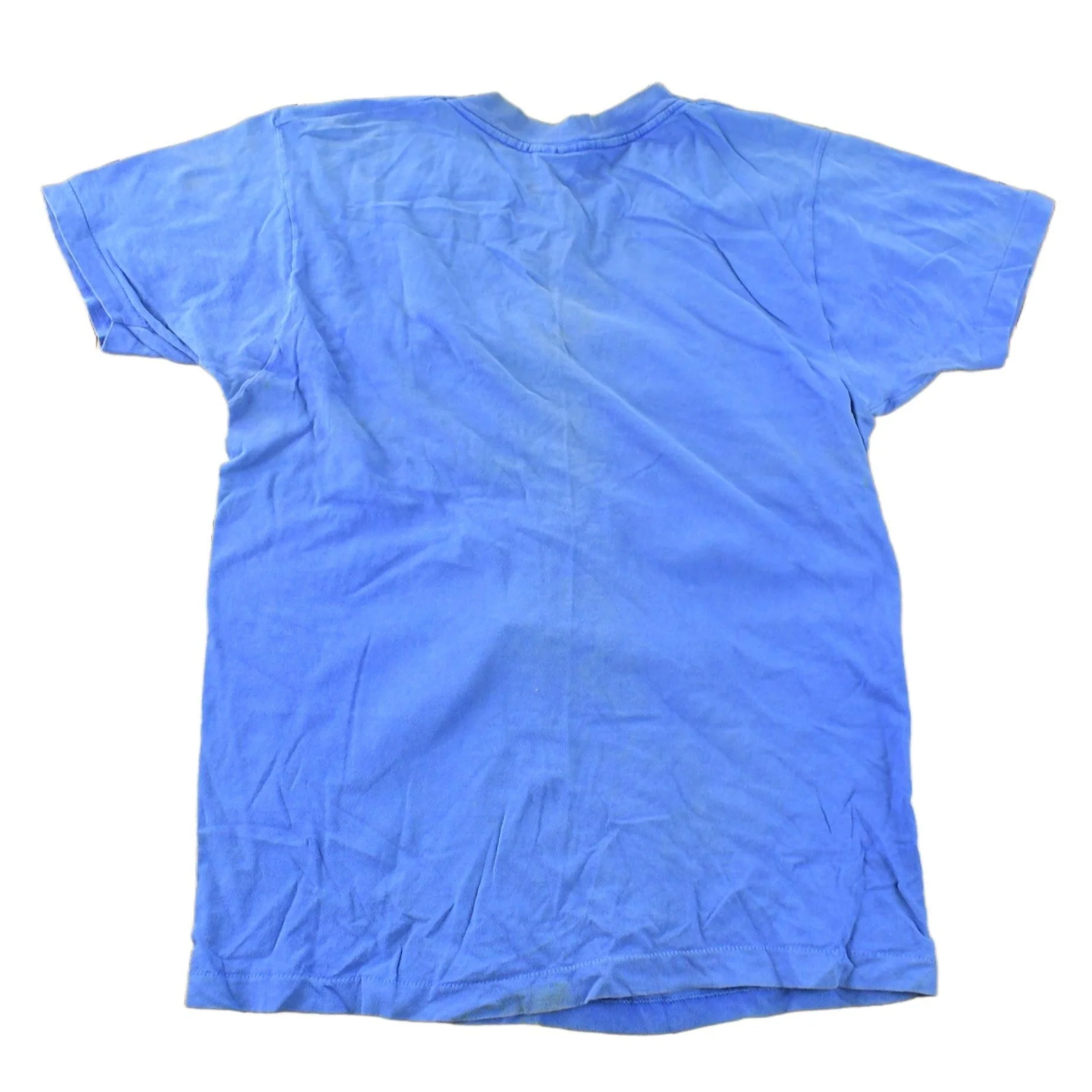 Vintage 1990s Fruit of the Loom Blank Pocket T-Shirt Men's Medium - Image 2
