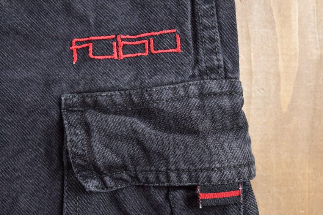 Vintage 1990's FUBU Cargo Jeans Men's 29 x 29 - Image 4