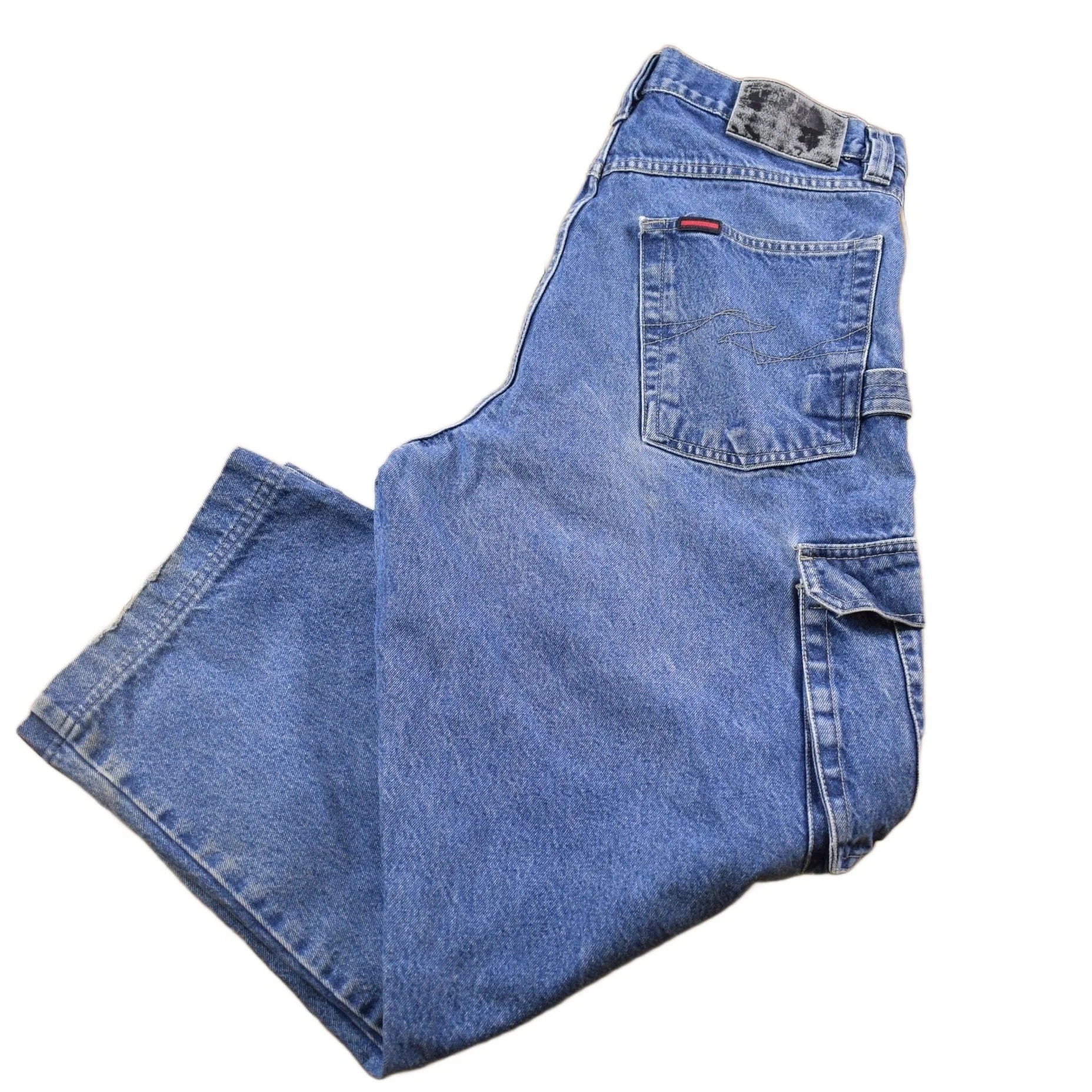 Vintage 1990's FUBU Cargo Jeans Men's 34 x 29