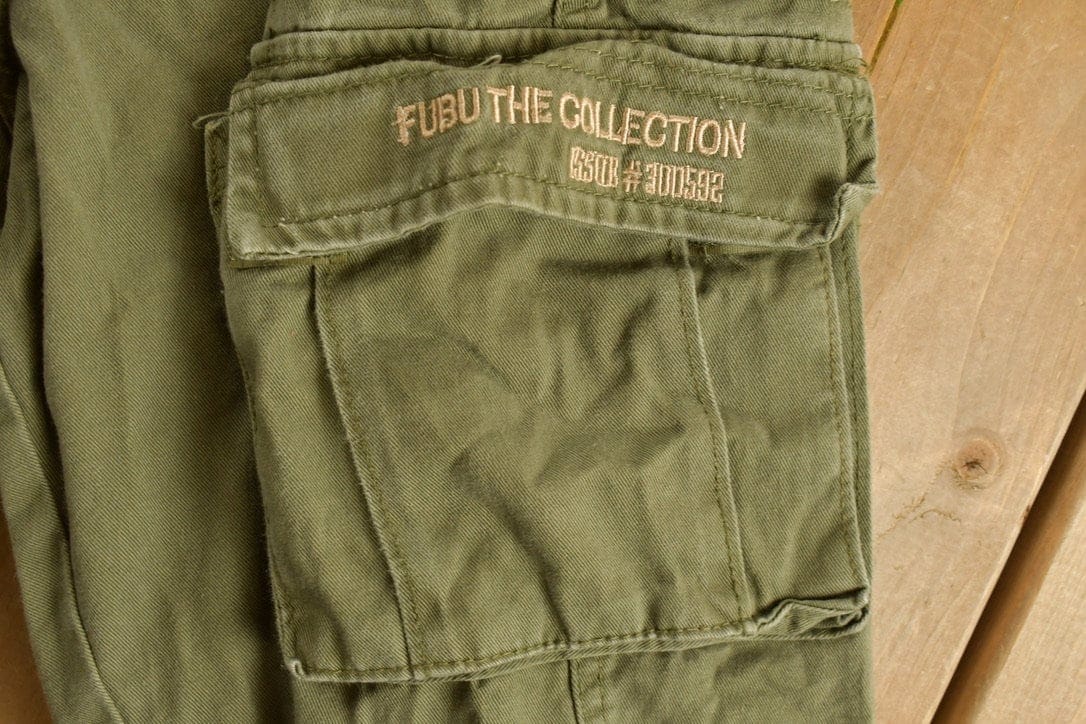 Vintage 1990's FUBU Cargo Pants Men's 28 x 28 - Image 4
