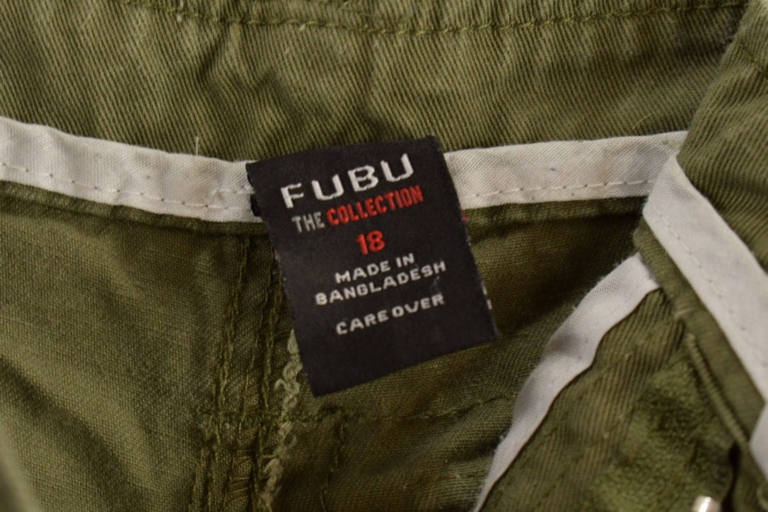 Vintage 1990's FUBU Cargo Pants Men's 28 x 28 - Image 7