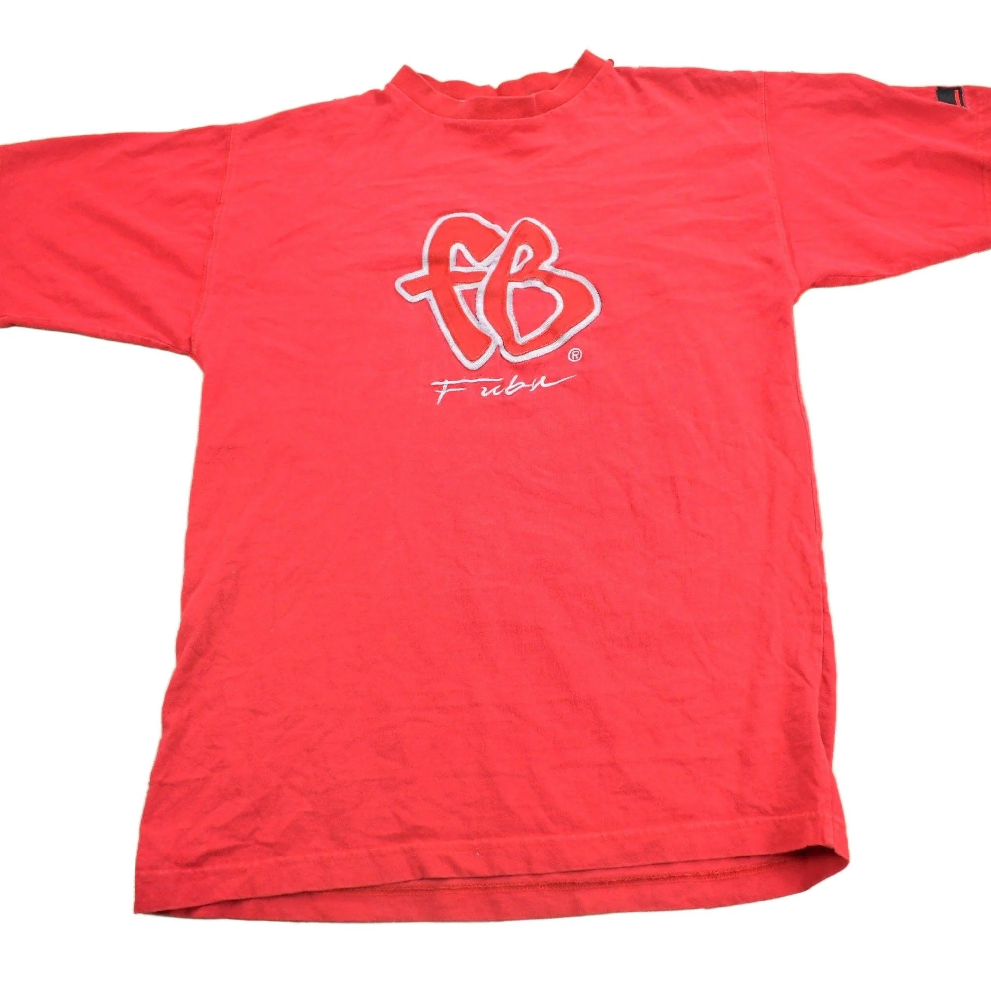 Vintage 1990s FUBU Embroidered T-Shirt Youth XL