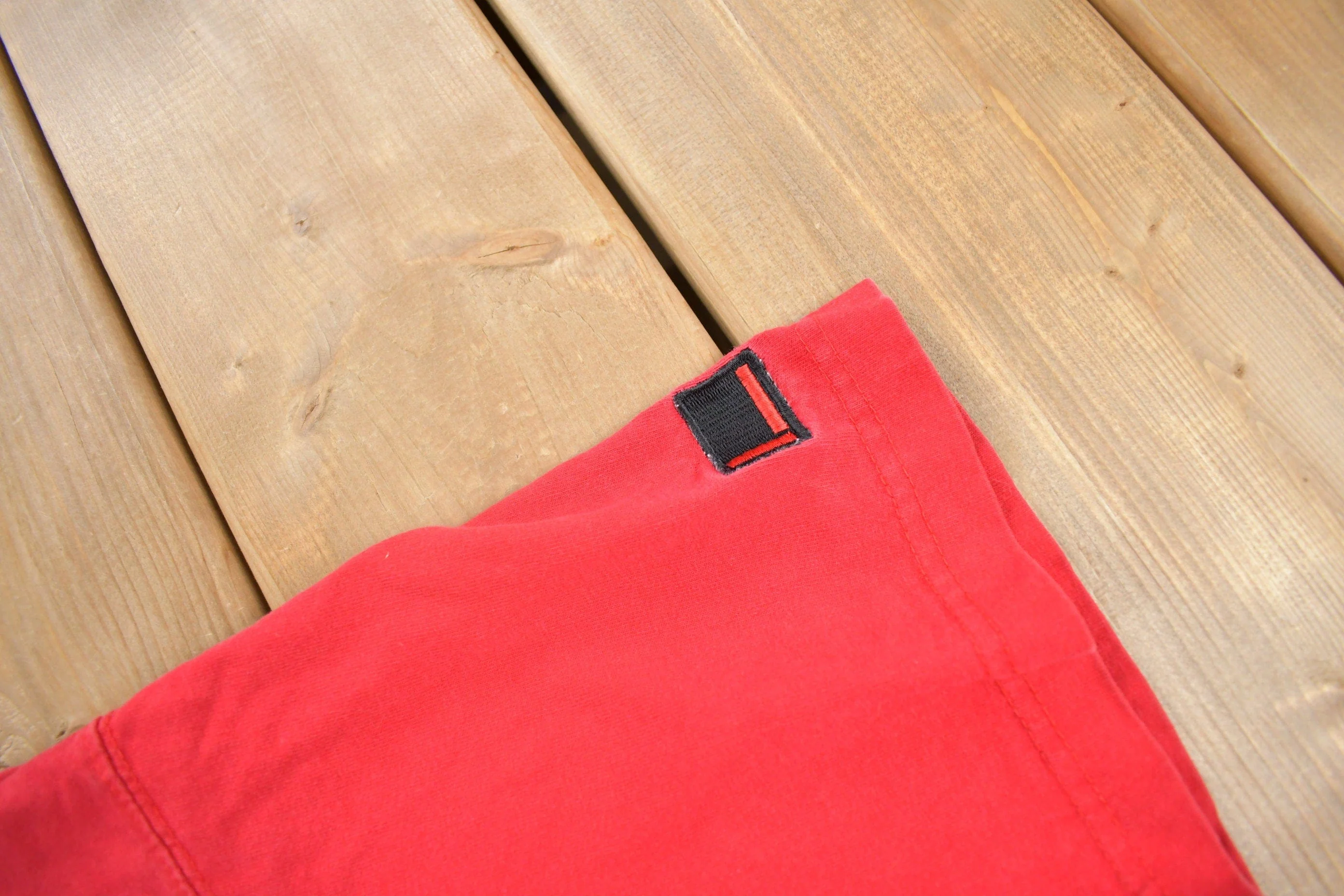 Vintage 1990s FUBU Embroidered T-Shirt Youth XL - Image 4