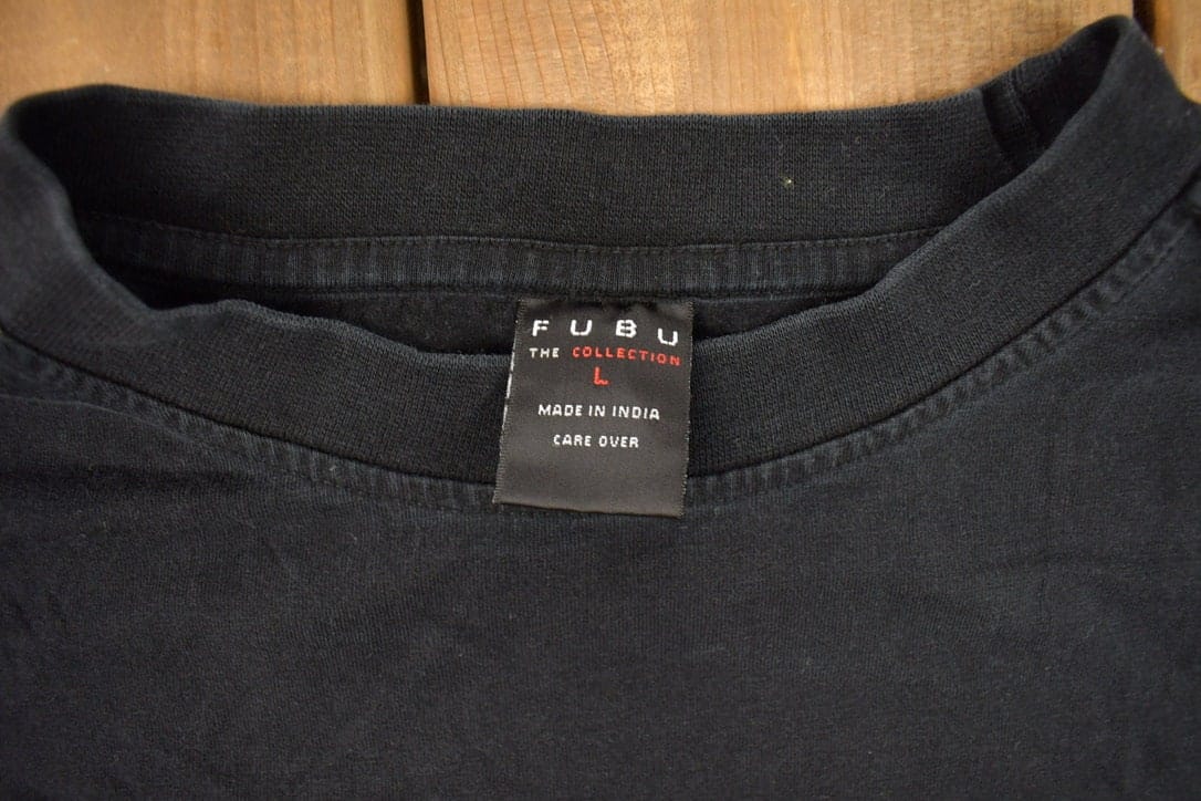 Vintage 1990s FUBU Graphic T-Shirt - Image 4