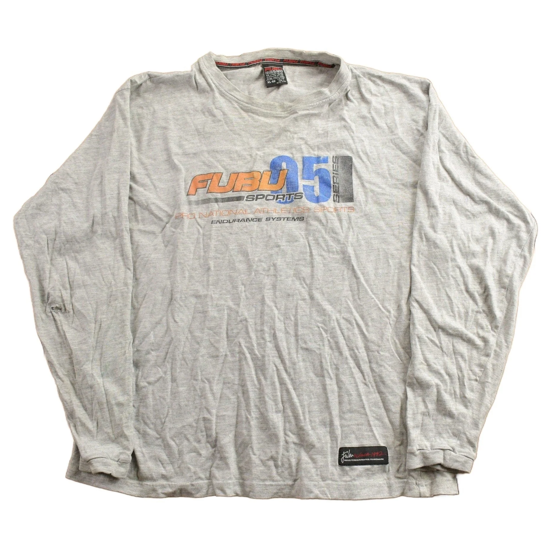 Vintage 1990s FUBU Sports Graphic Long Sleeve Shirt