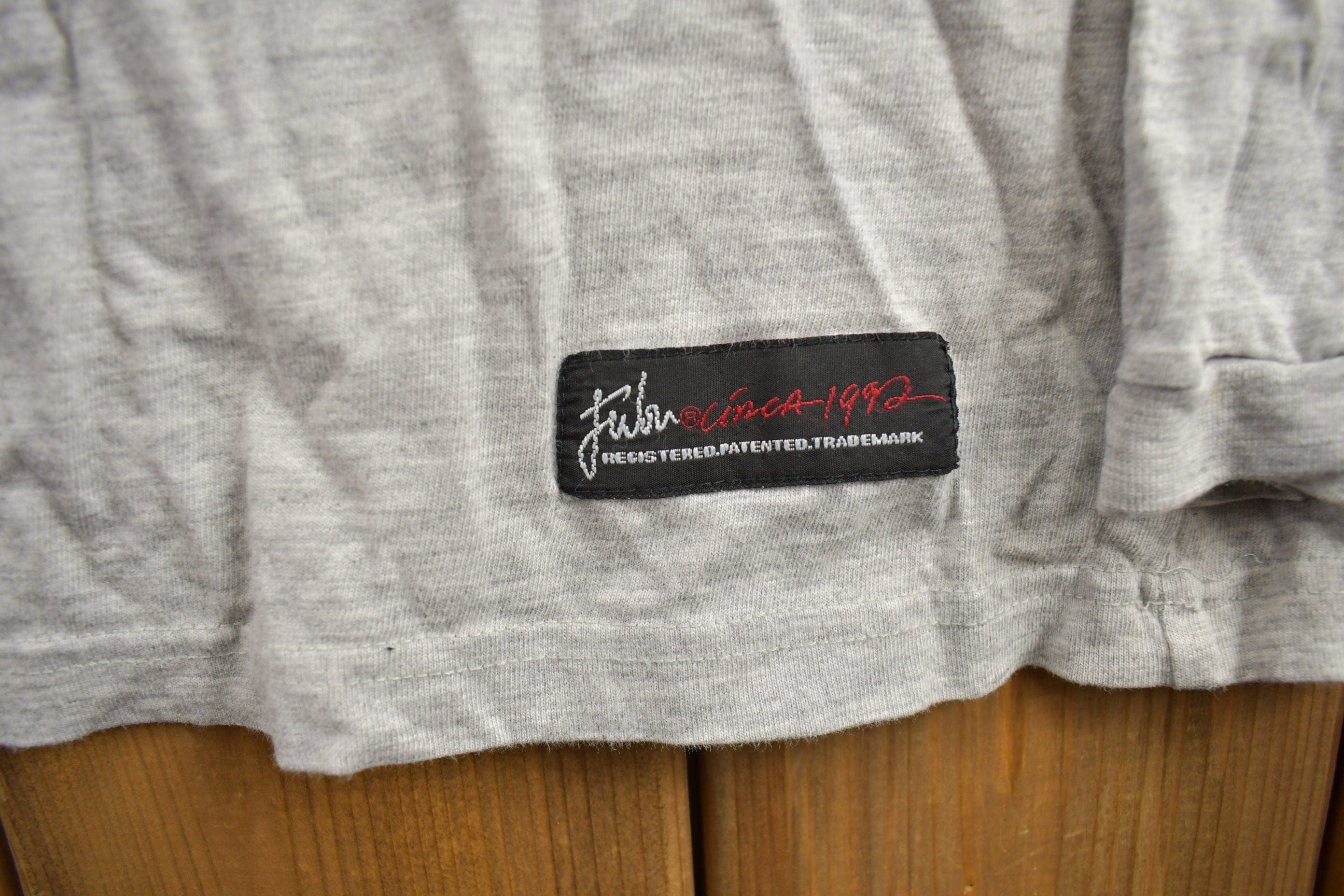 Vintage 1990s FUBU Sports Graphic Long Sleeve Shirt - Image 3