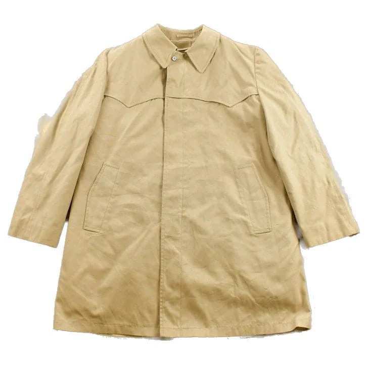Vintage 1990s Full Length Trench Coat Men's Large