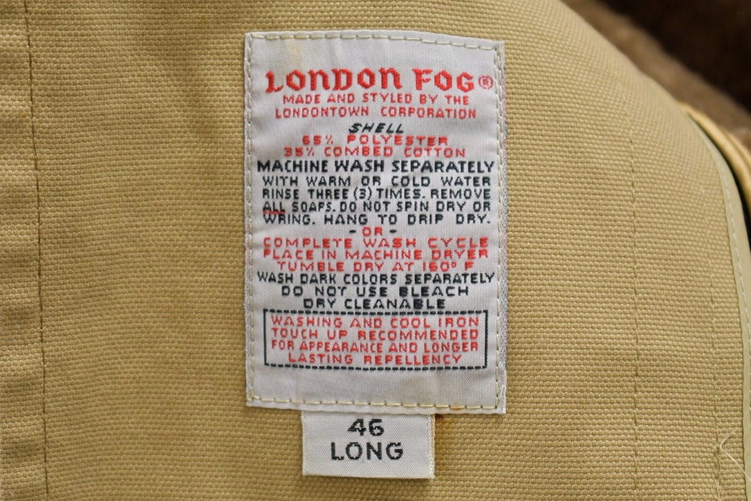 Vintage 1990s Full Length Trench Coat Men's Large - Image 5