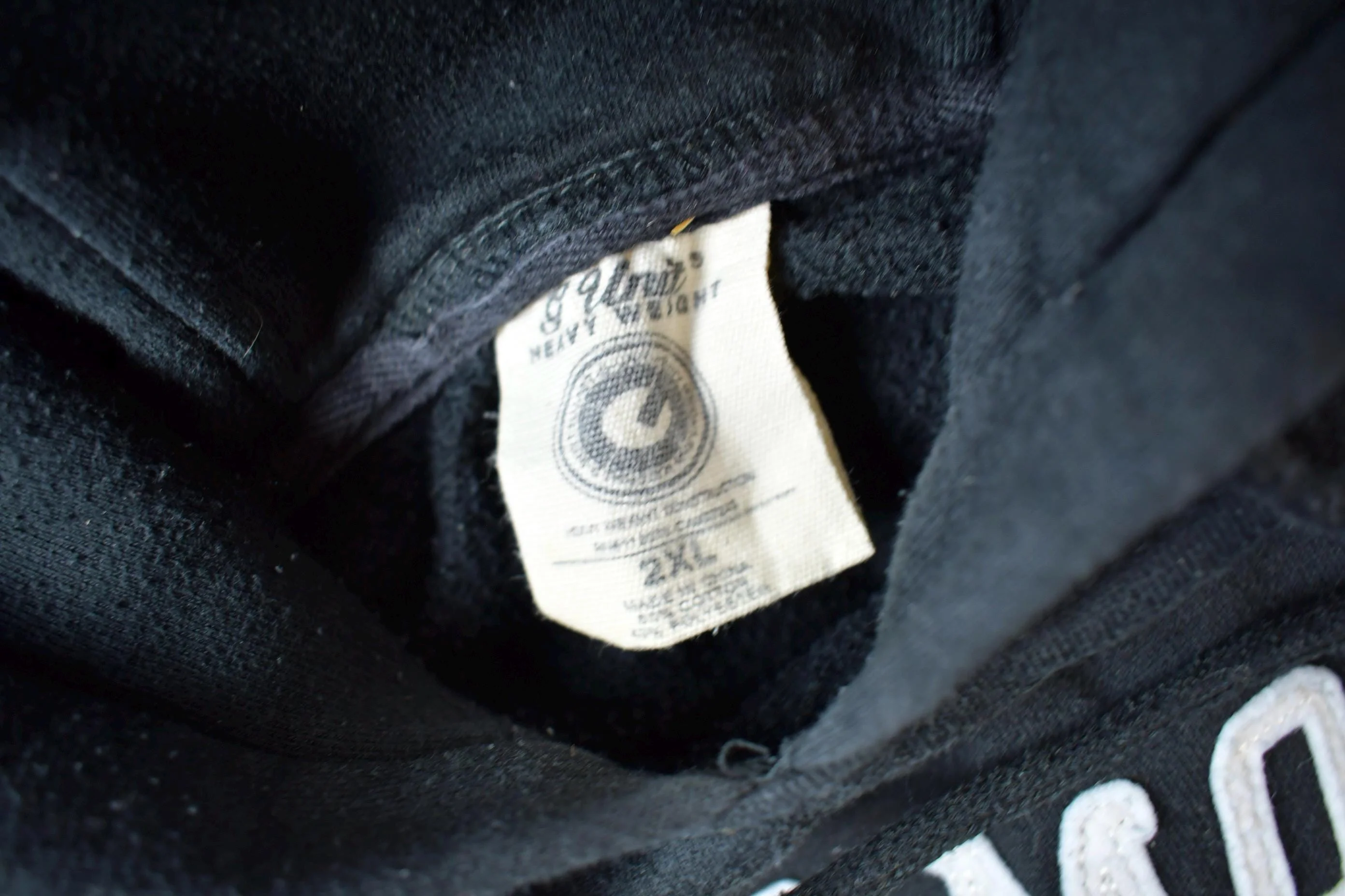 Vintage 1990s G-Unit Motors Embroidered Hoodie Men's 2XL - Image 4