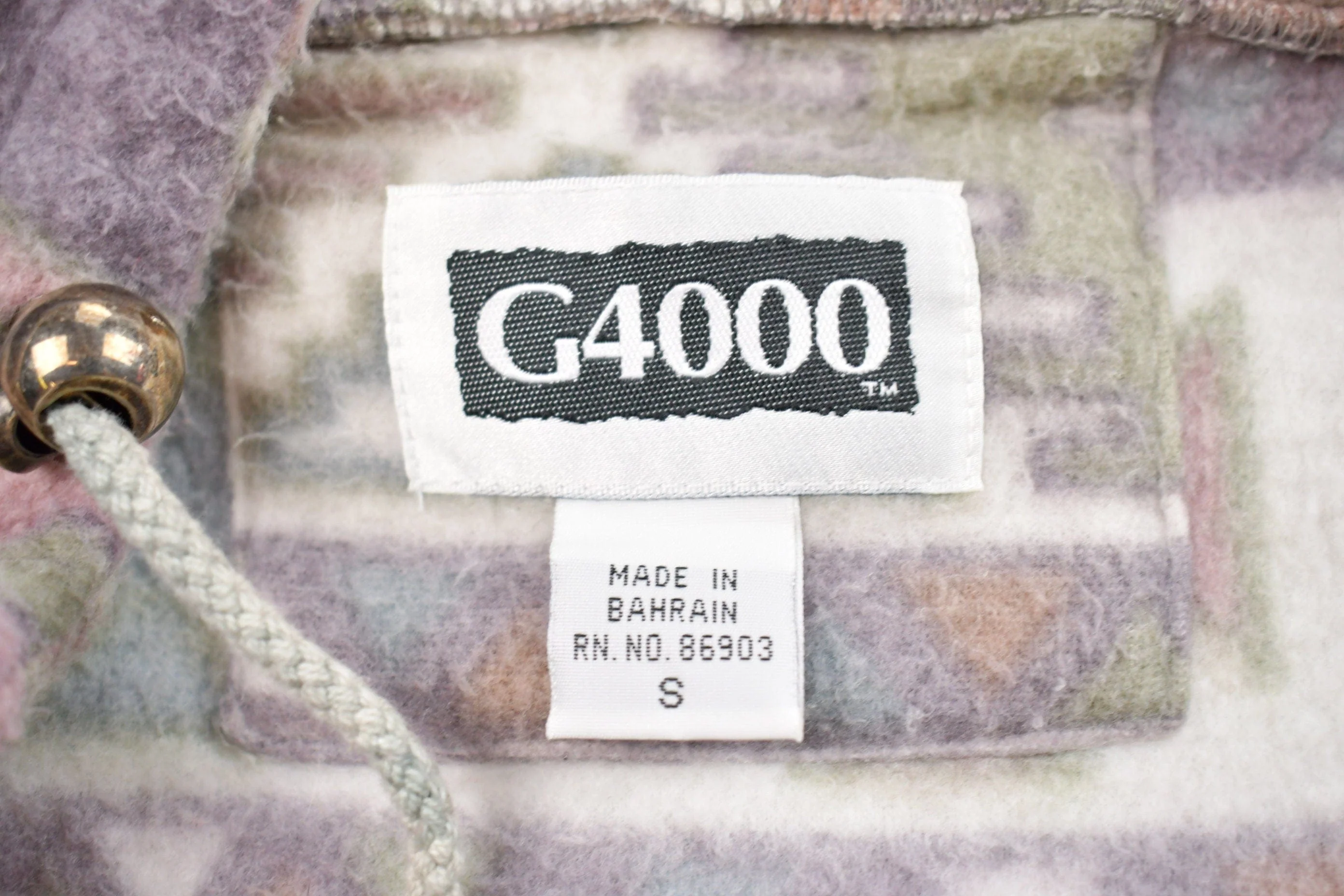 Vintage 1990s G4000 Aztec Pattern Fleece Sweater Men's Large - Image 3