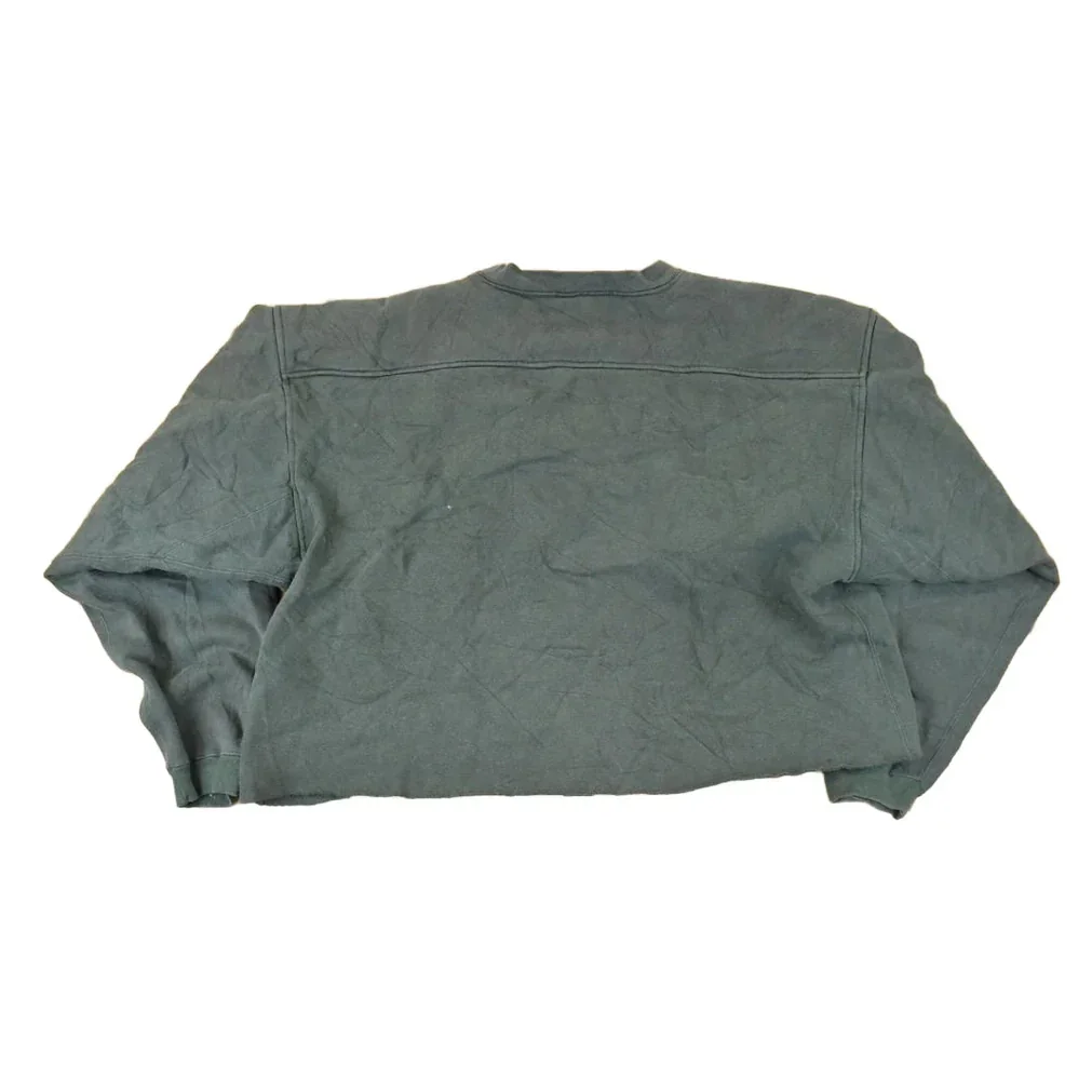 Vintage 1990s Galt Sand Michigan State University Crewneck Sweater Womens Cropped XL - Image 2