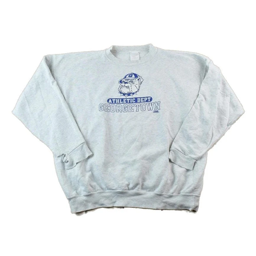 Vintage 1990s Georgetown Hoyas University Collegiate Crewneck Men's XL