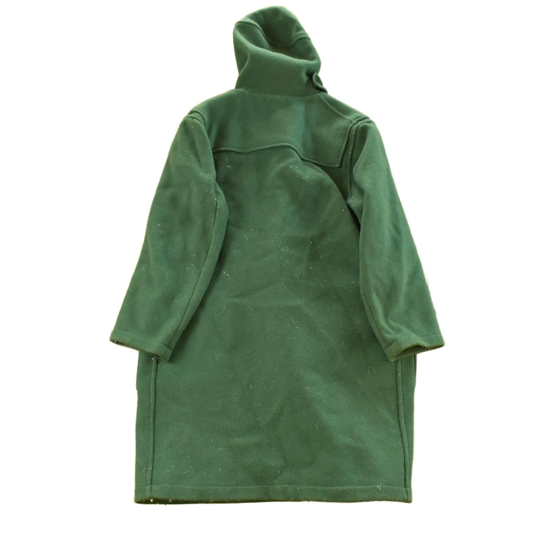 Vintage 1990s Gloverall Wool Duffle Coat Made In England Men's Large - Image 2