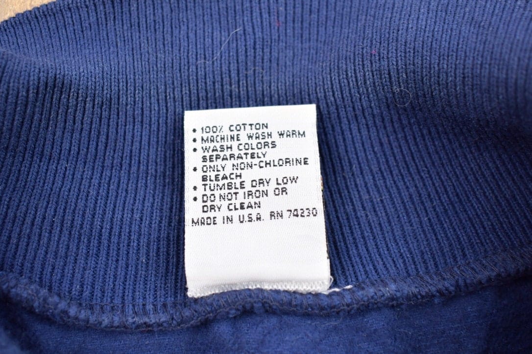 Vintage 1990s Gopher Sport Blank Collared Sweatshirt Men's 2XL - Image 4