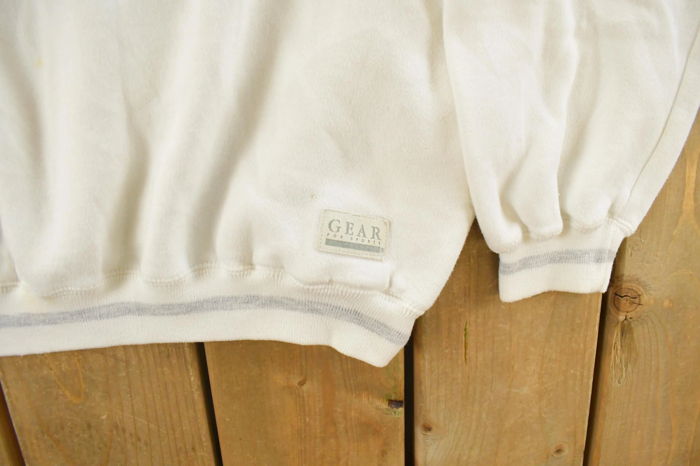 Vintage 1990s Grand Haven State Park Michigan Hoodie Men's Large - Image 4