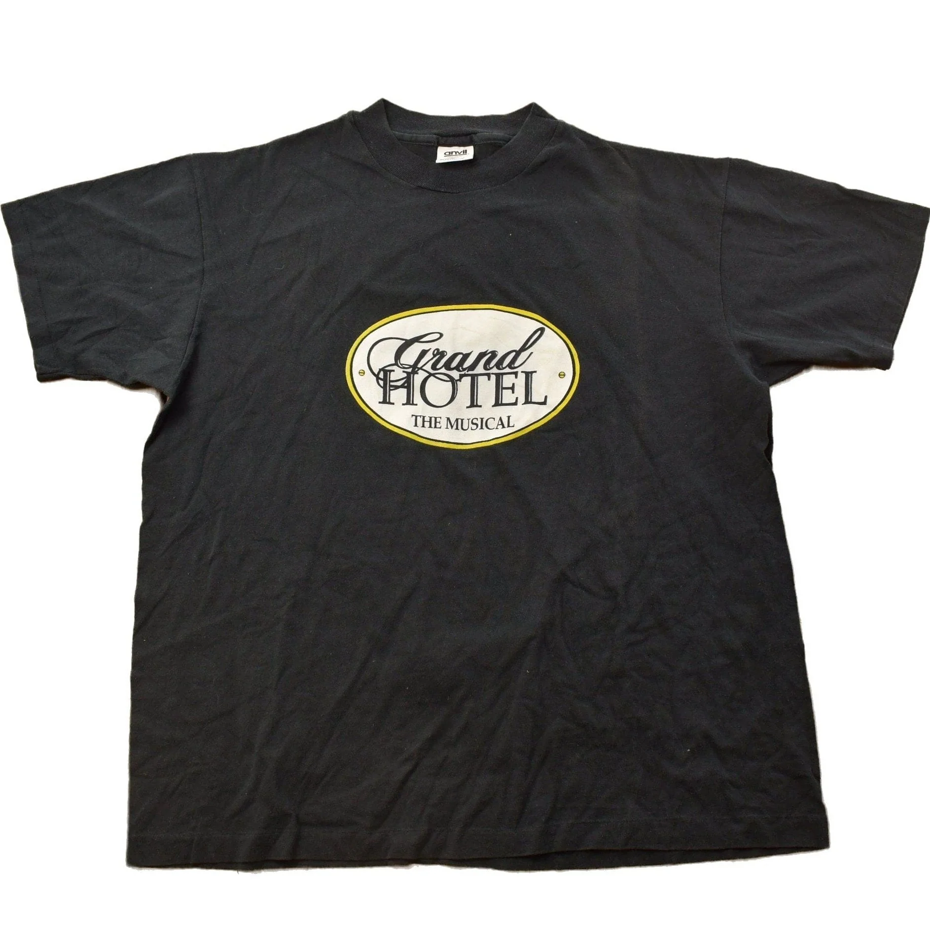 Vintage 1990s Grand Hotel The Musical Graphic T Shirt Men's Large