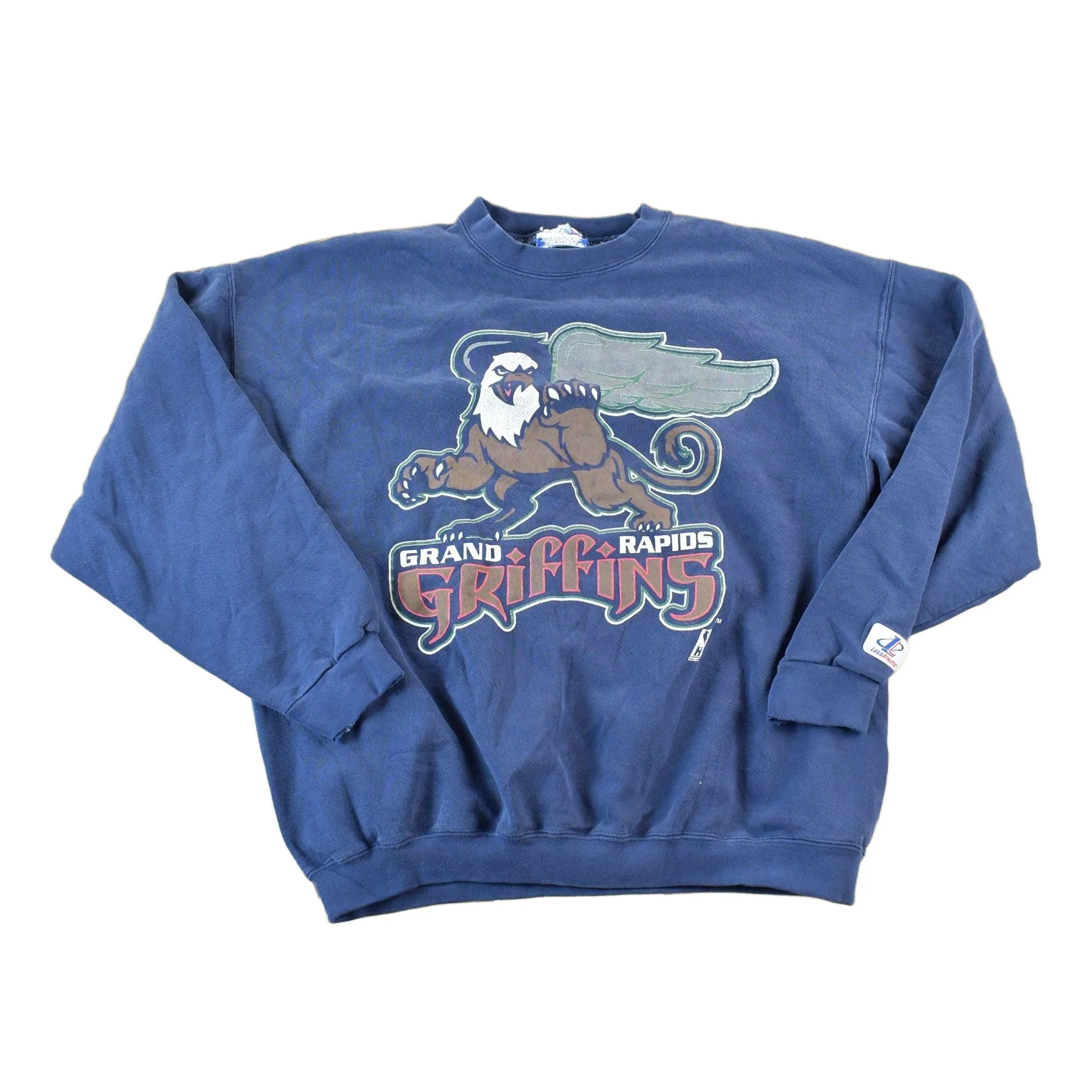 Vintage 1990s Grand Rapids Griffins AHL Sportswear Crewneck Men's XL
