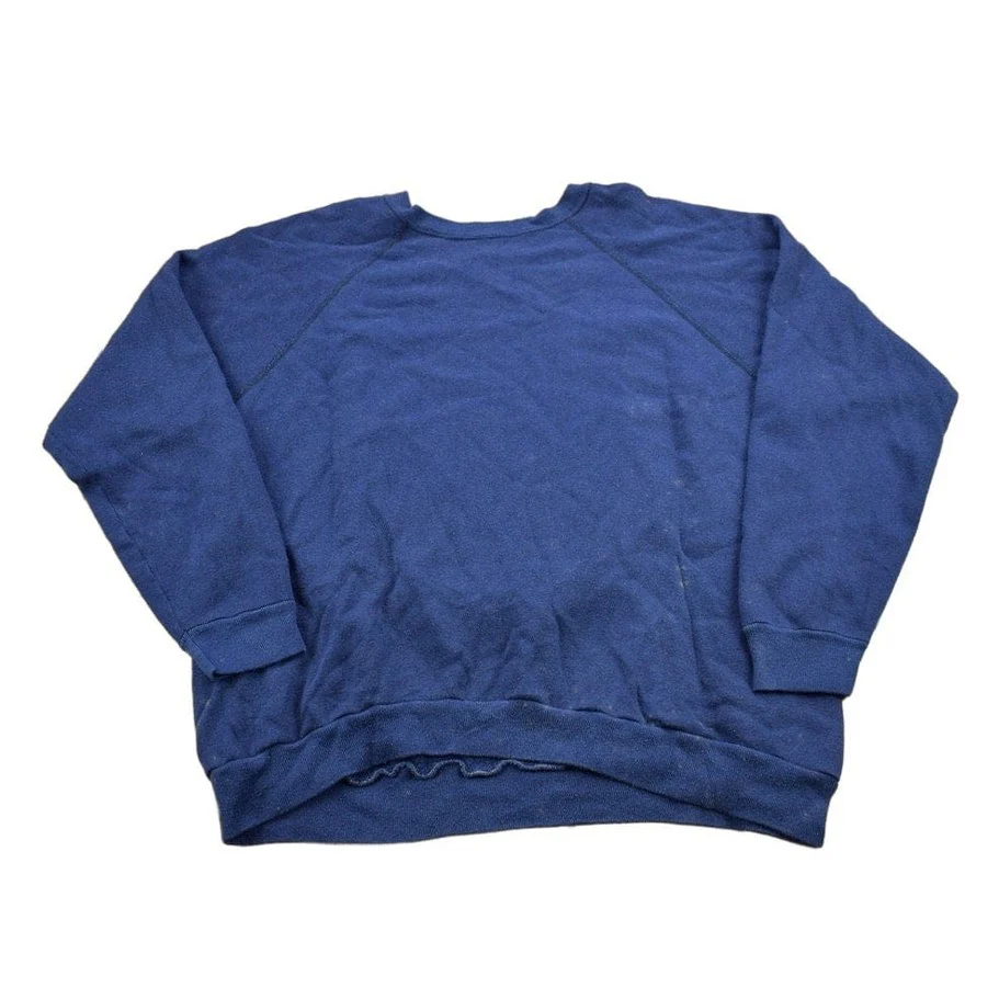 Vintage 1990s Graphic Crewneck Sweatshirt Men's Small - Image 2