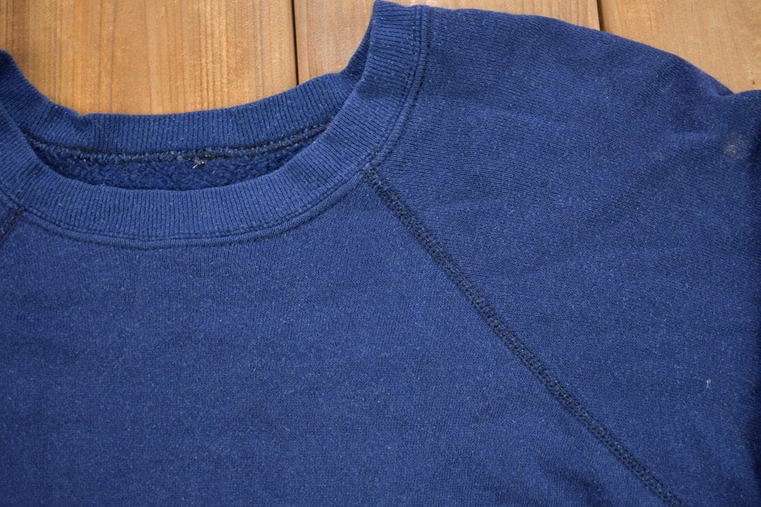 Vintage 1990s Graphic Crewneck Sweatshirt Men's Small - Image 3