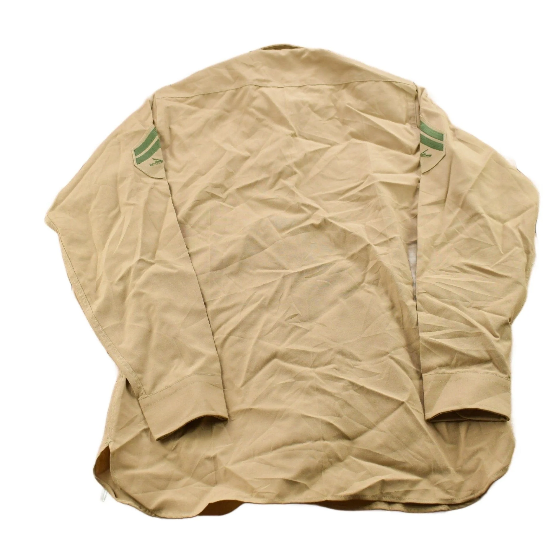 Vintage 1990s Great Northern USMC Blank Button Up Military Shirt Men's MMen's Medium - Image 2