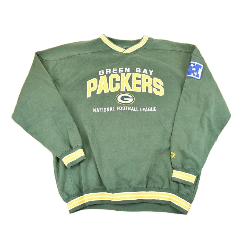 Vintage 1990s Green Bay Packers Lee Sport Embroidered NFL Crewneck Sweatshirt Mens XL
