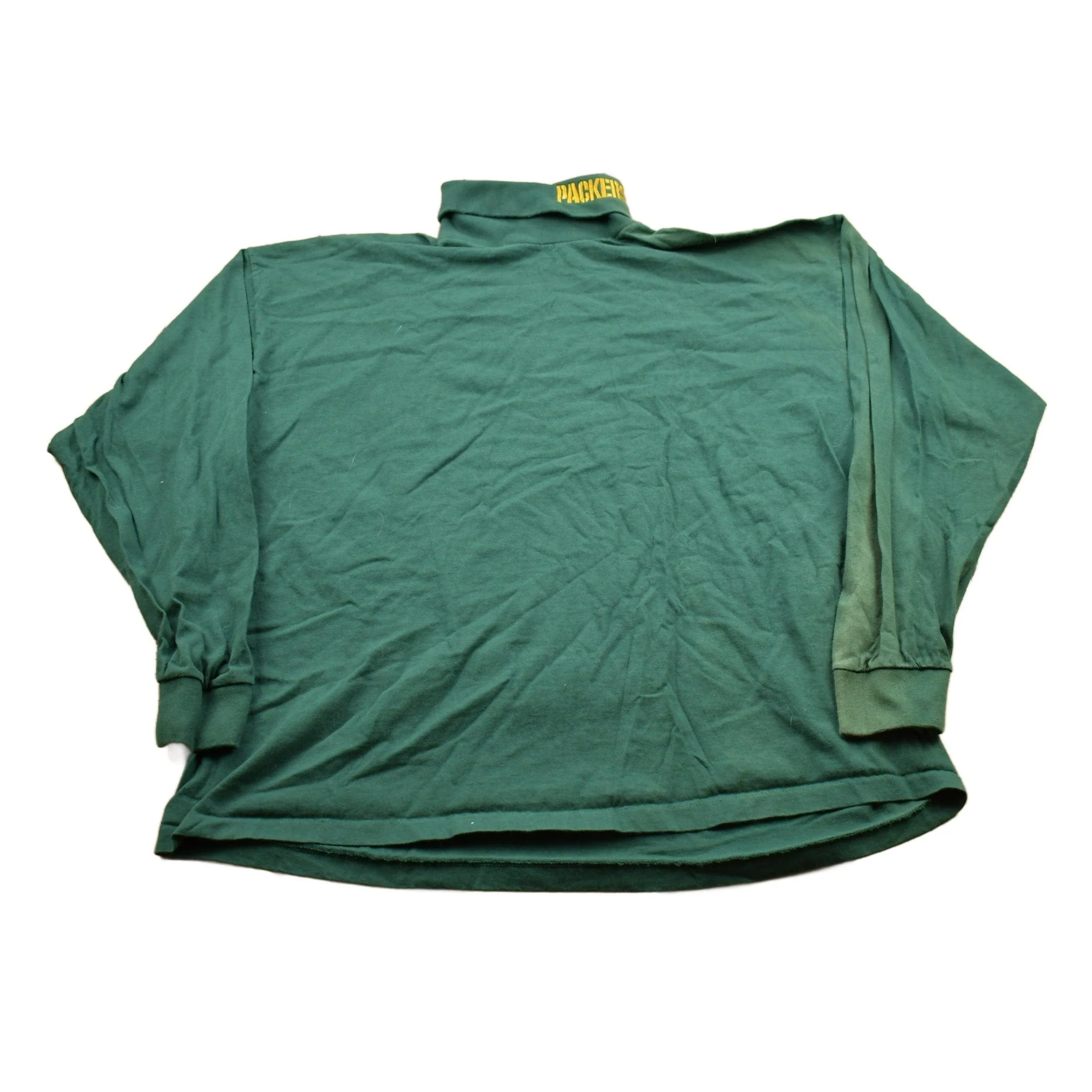 Vintage 1990s Green Bay Packers NFL Turtleneck SweatshirtMen's Medium