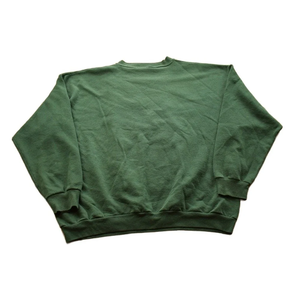 Vintage 1990s Green Bay Packers Super Bowl 32 NFL Crewneck Sweatshirt Men's XL - Image 2