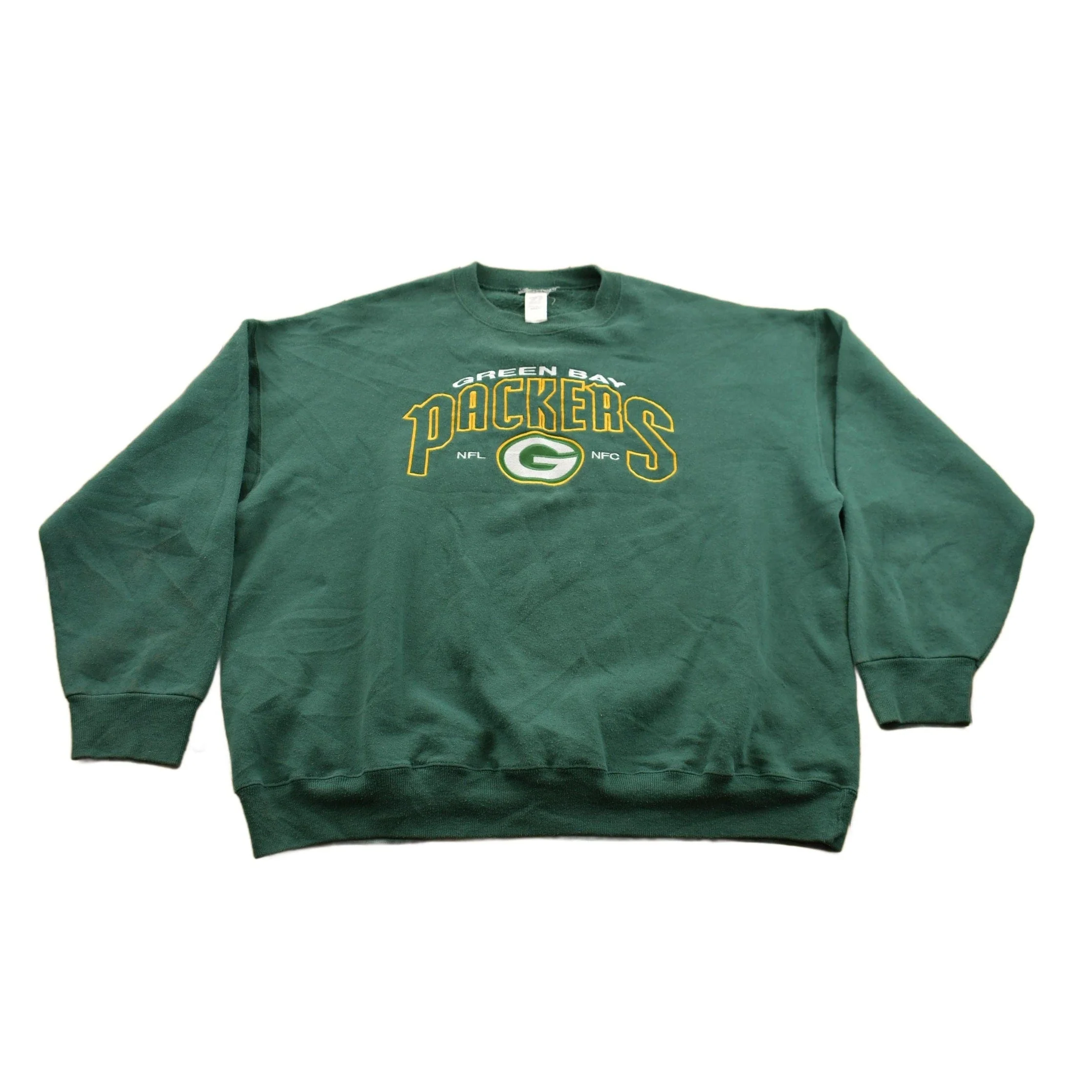 Vintage 1990s Greenbay Packers Crewneck Sweatshirt Men's 3XL