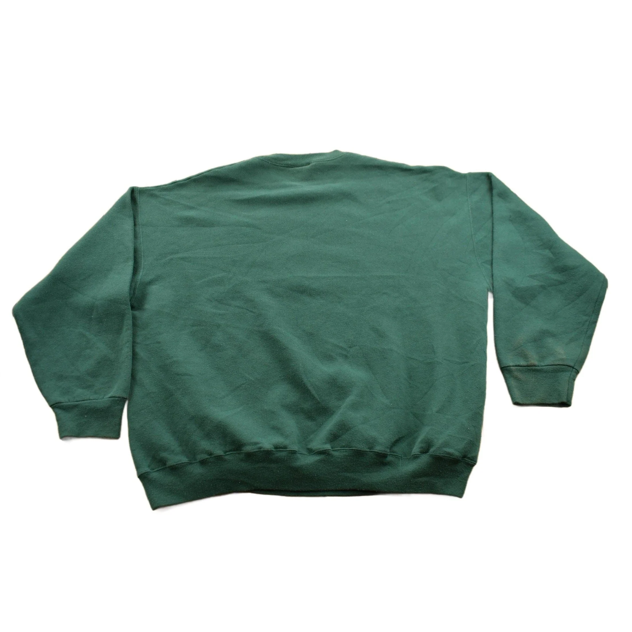Vintage 1990s Greenbay Packers Crewneck Sweatshirt Men's 3XL - Image 2