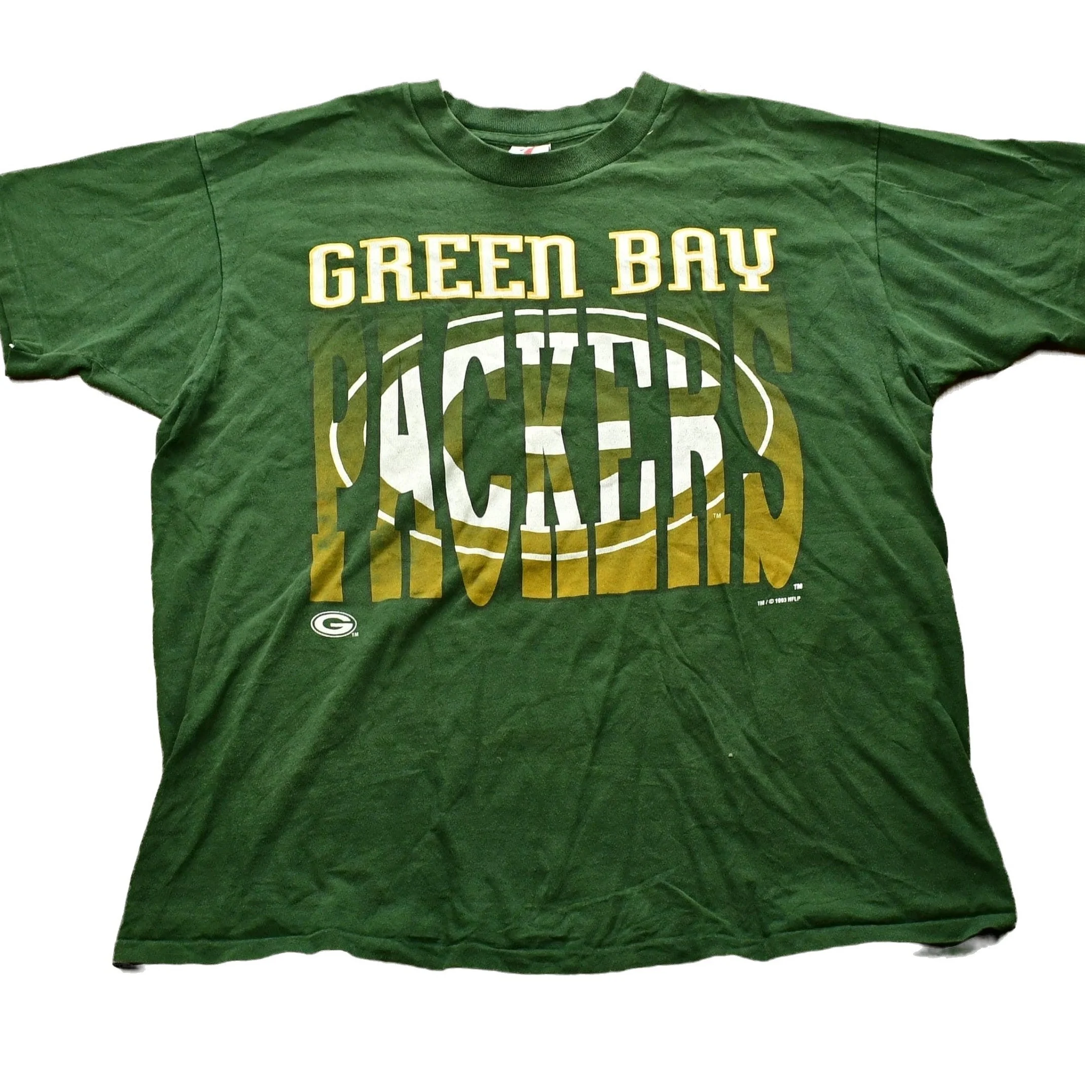 Vintage 1990s Greenbay Packers T-Shirt Men's XL