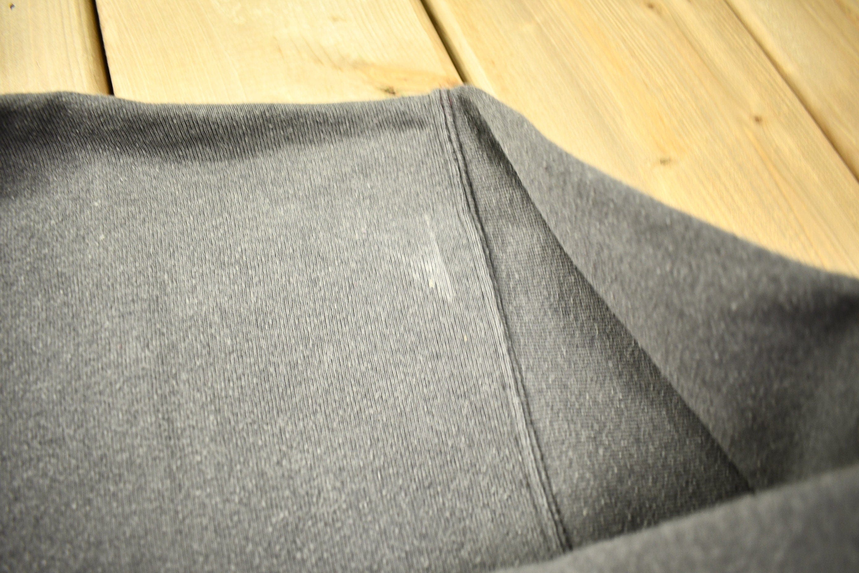 Vintage 1990s Grey Champion Sweatshirt Men's 2XL - Image 4