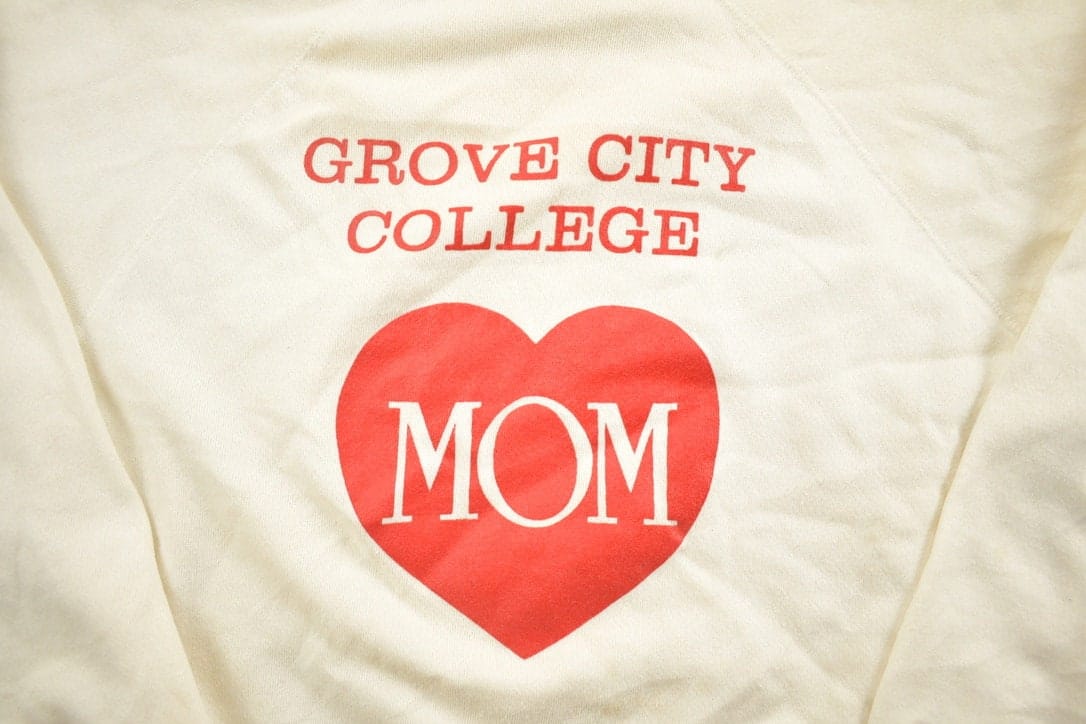 Vintage 1990s Grove City College Mom Collegiate Crewneck Men's Medium - Image 3