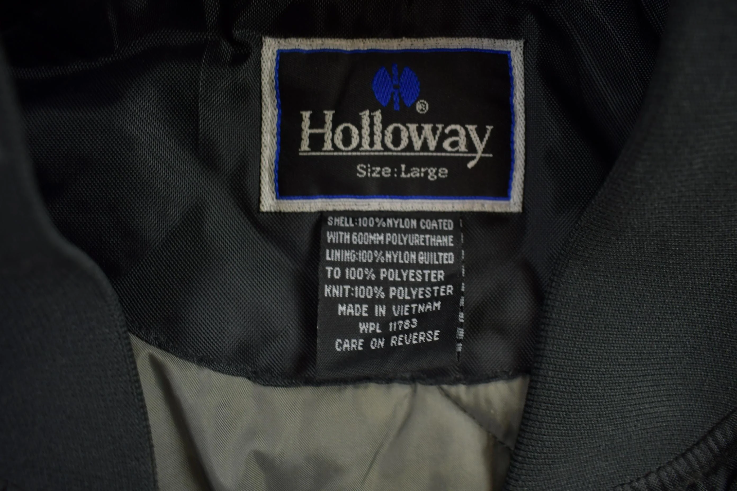 Vintage 1990s Halloway Millers Minnesota Satin Bomber Jacket Men's Large - Image 3