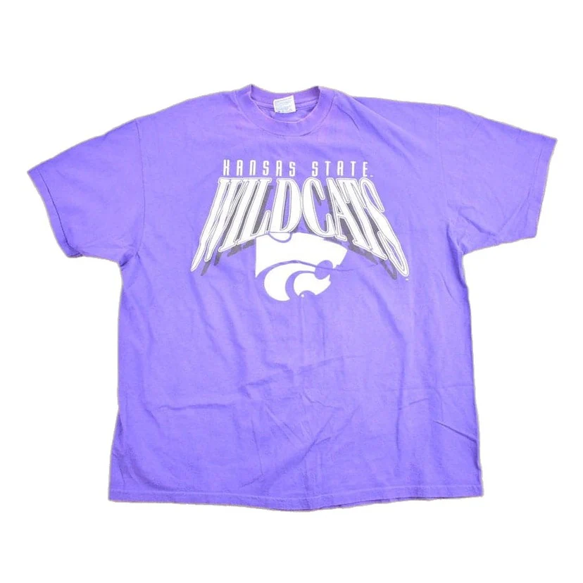 Vintage 1990s Hansas State Wildcats Collegiate T-Shirt Men's 2XL