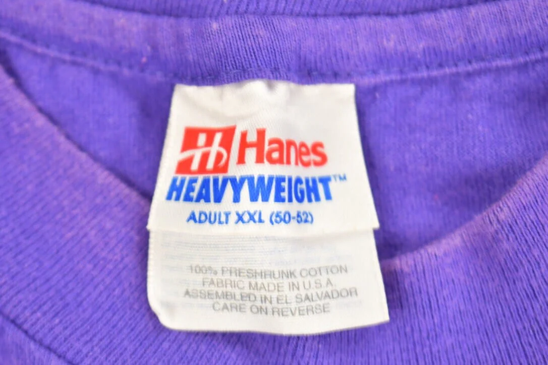 Vintage 1990s Hansas State Wildcats Collegiate T-Shirt Men's 2XL - Image 4