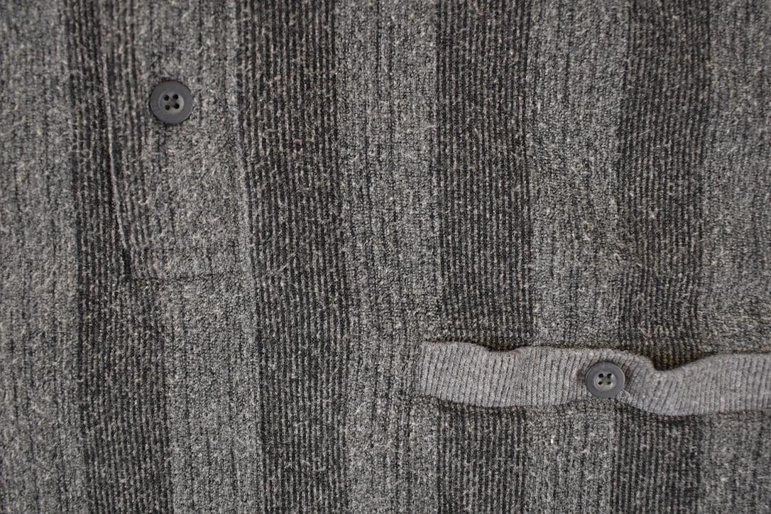 Vintage 1990s Harbour Bay Knit Button Up Shirt Mens XL - Image 3