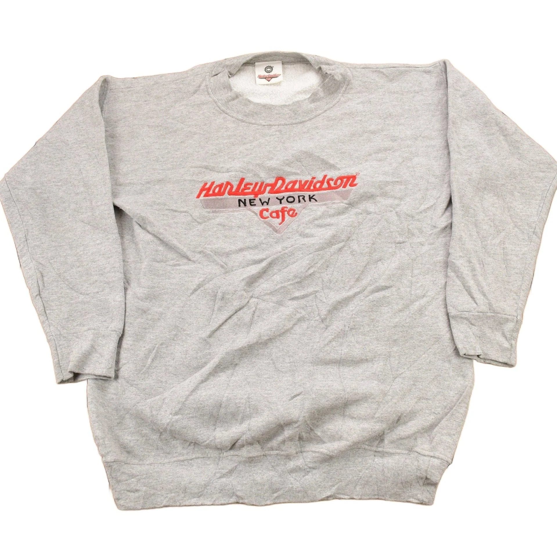 Vintage 1990s Harley Davidson Cafe New York Crewneck Sweatshirt Men's Small