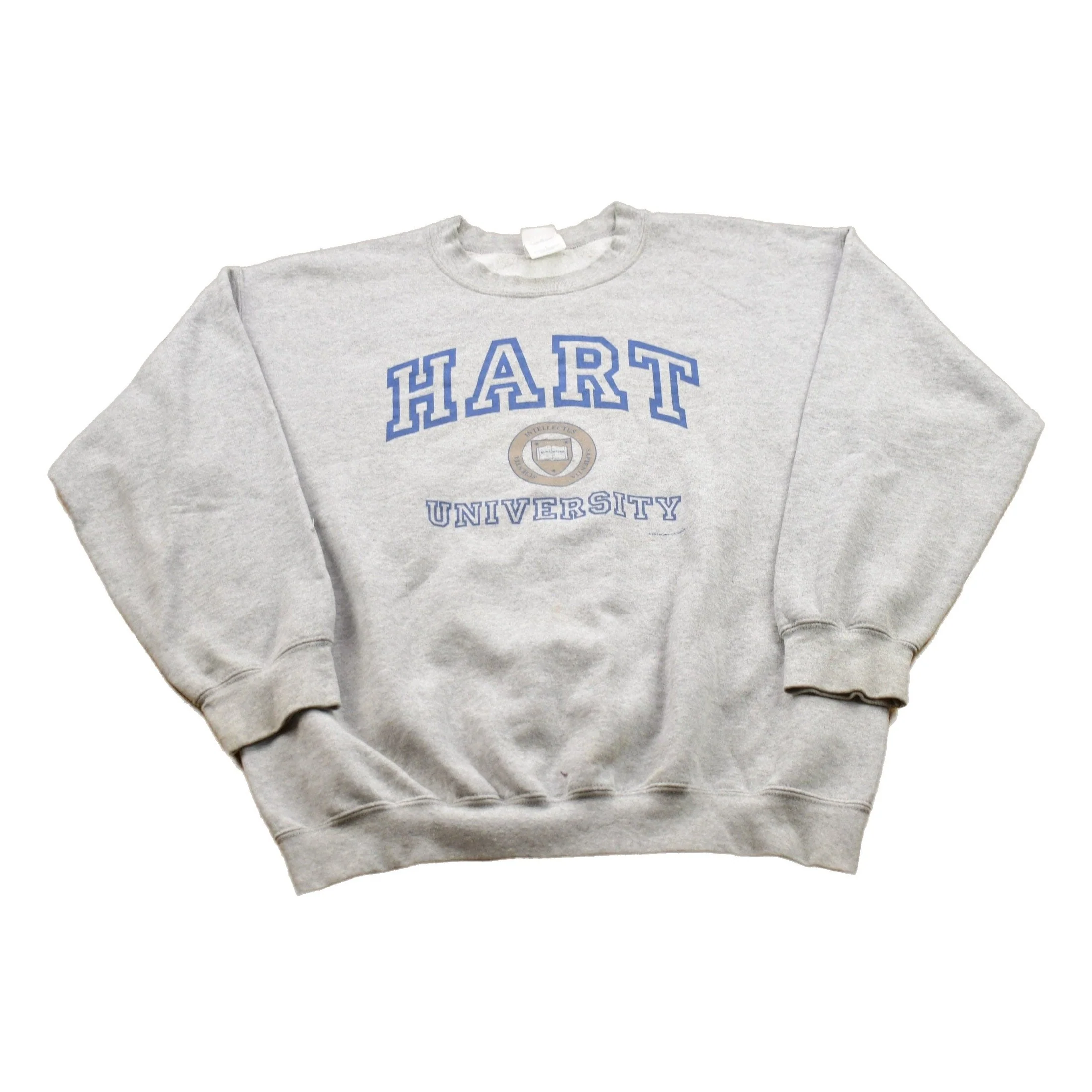 Vintage 1990s Hart University Collegiate Crewneck Men's Large