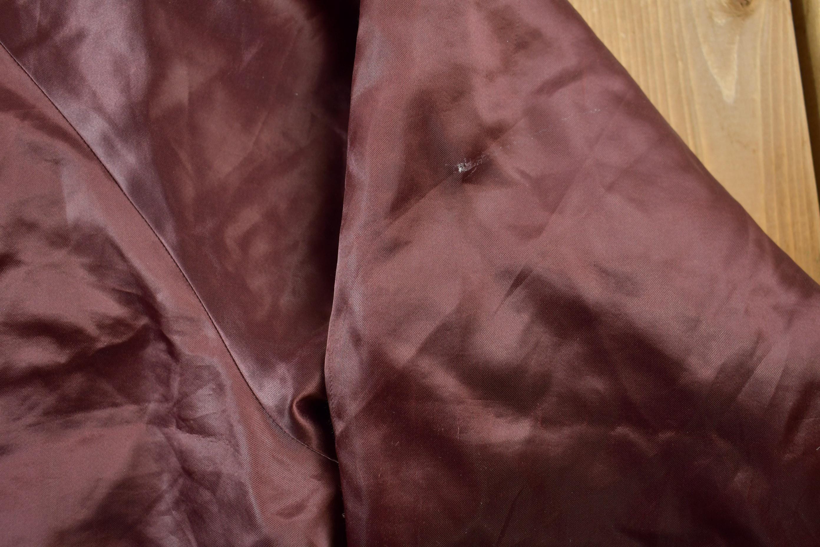Vintage 1990s Hartwell Religious Satin Bomber Jacket Men's 2XL - Image 10