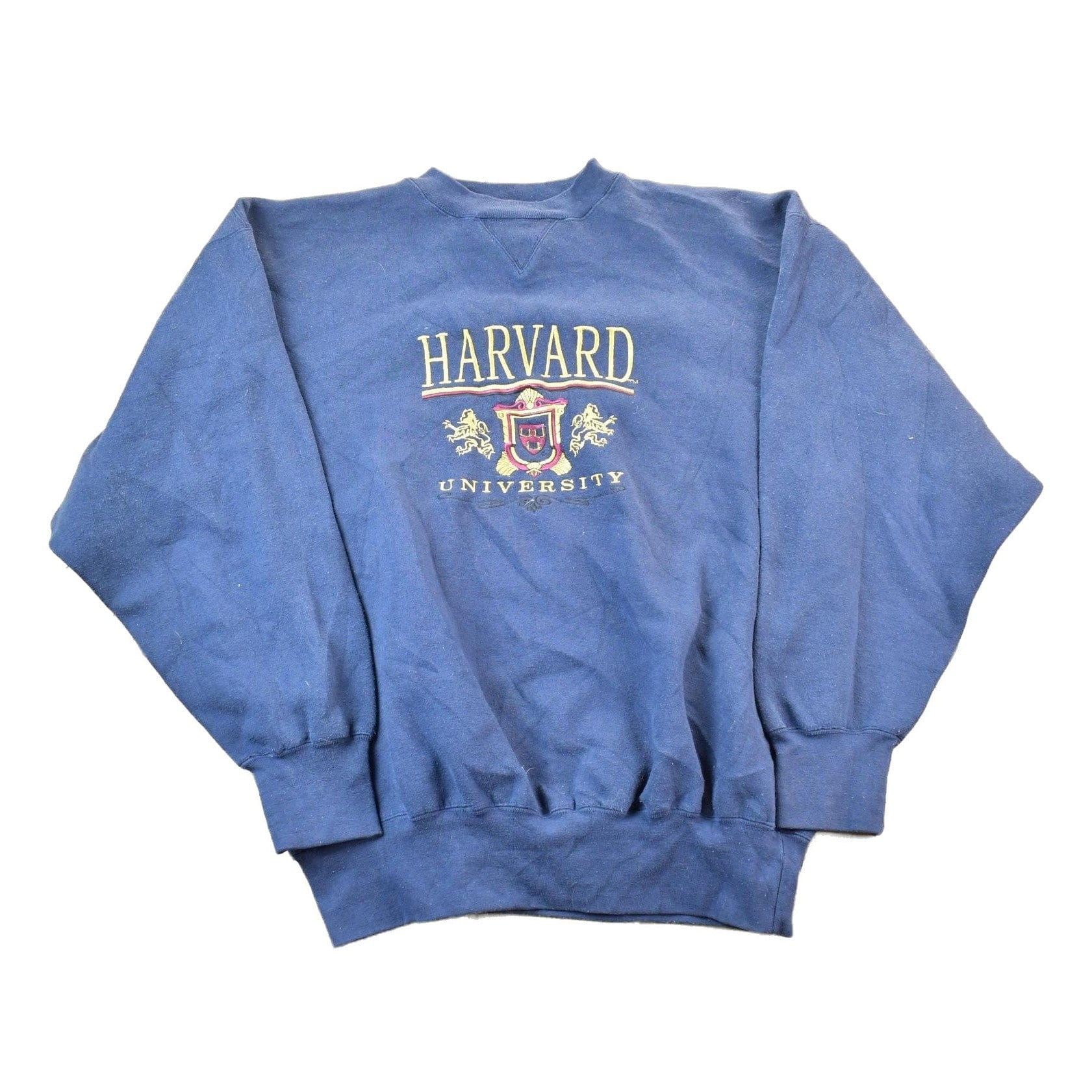 Vintage 1990s Harvard University Collegiate Crewneck Men's Large
