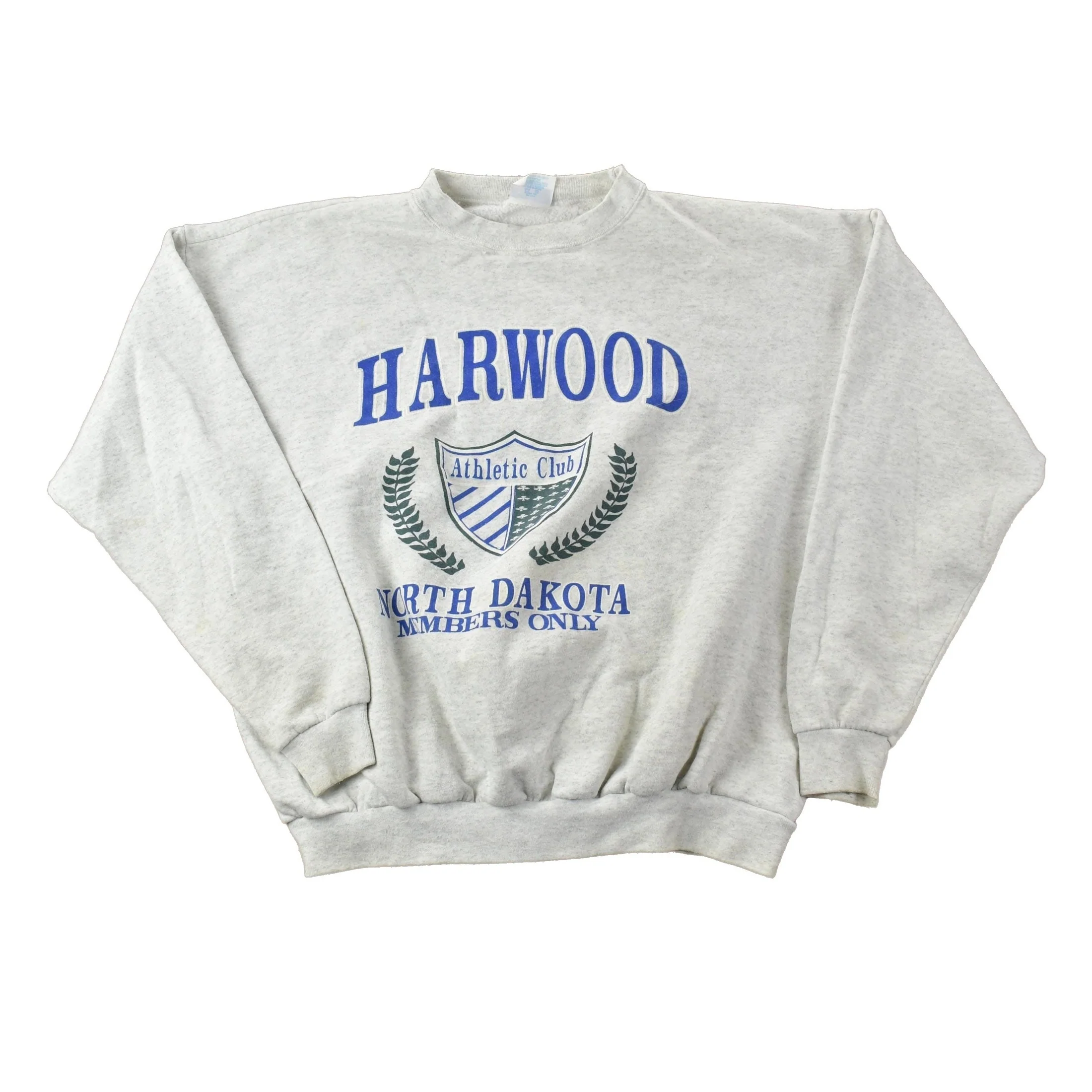 Vintage 1990s Harwood North Dakota University Collegiate Crewneck Men's XL