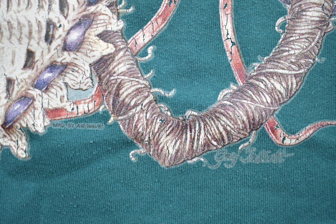 Vintage 1990s Heart Theme Crewneck Sweater - Image 4